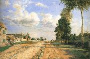 Camille Pissarro Versailles Road France oil painting artist